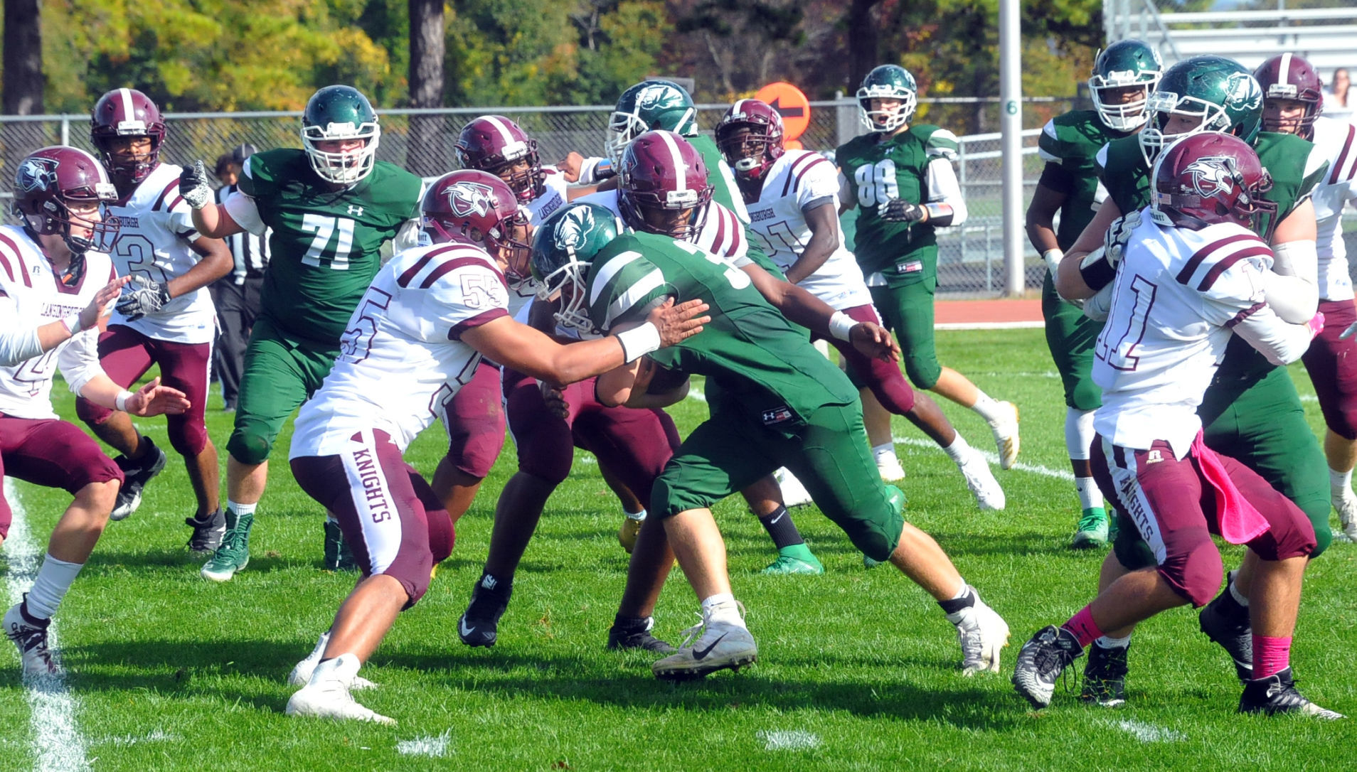 Football: Hudson Falls vs. Lansingburgh